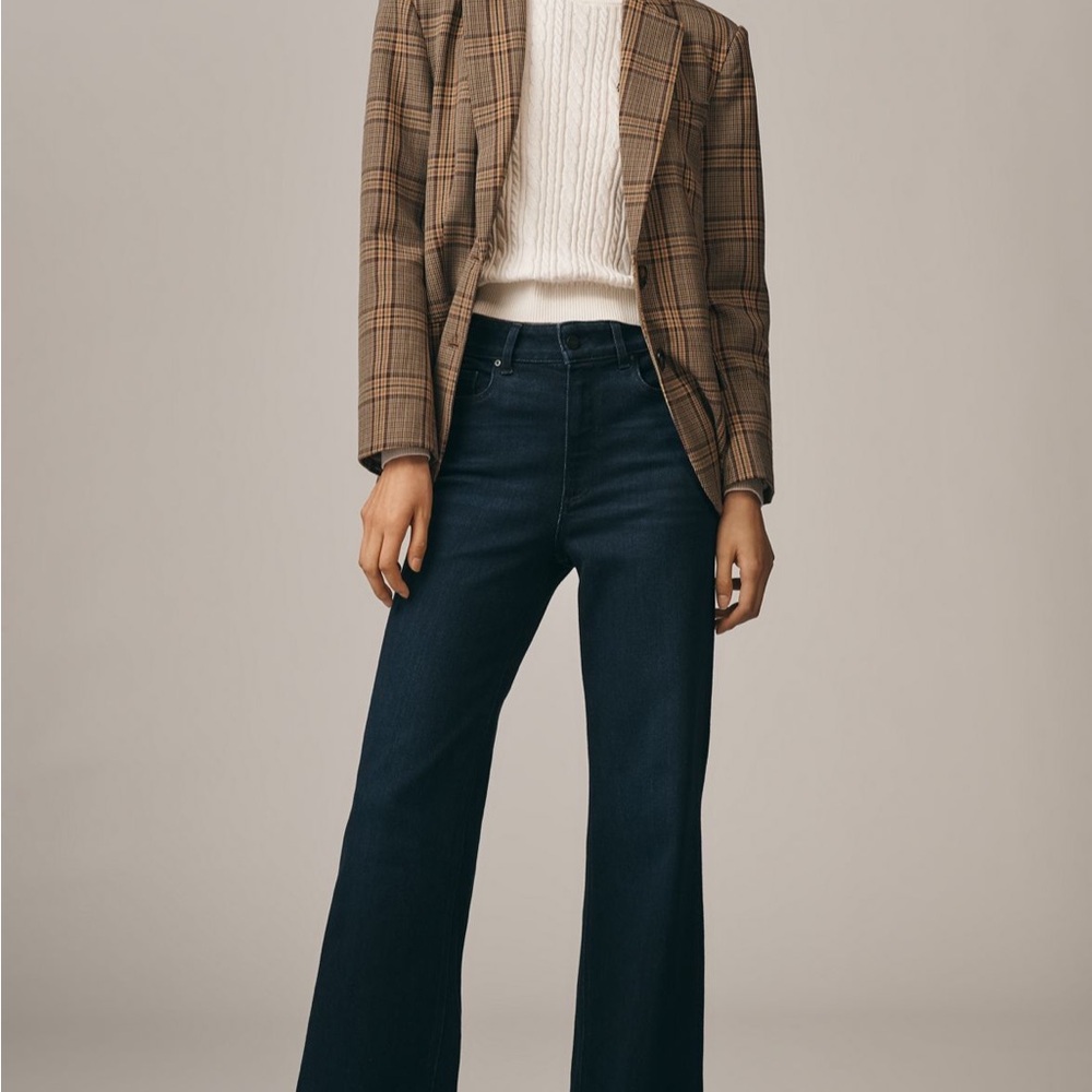 PAIGE Anessa High Rise Wide Leg Jeans